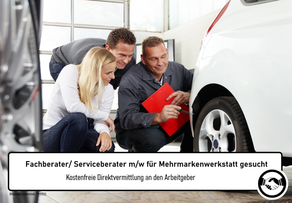 Fachberater/ Serviceberater m/w - Mehrmarkenwerkstatt Pkw - Hameln