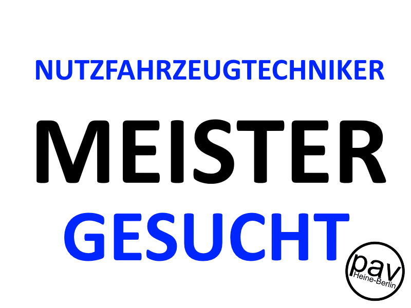 Nutzfahrzeug - Techniker - Meister m/w gesucht (45894)